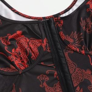 Chinese print top